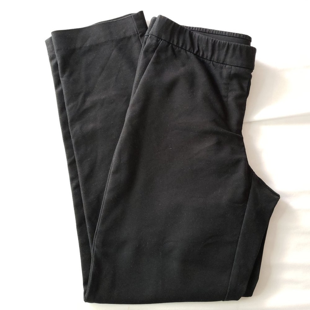 J. Jill Stretch Black Pant Size 6 97641